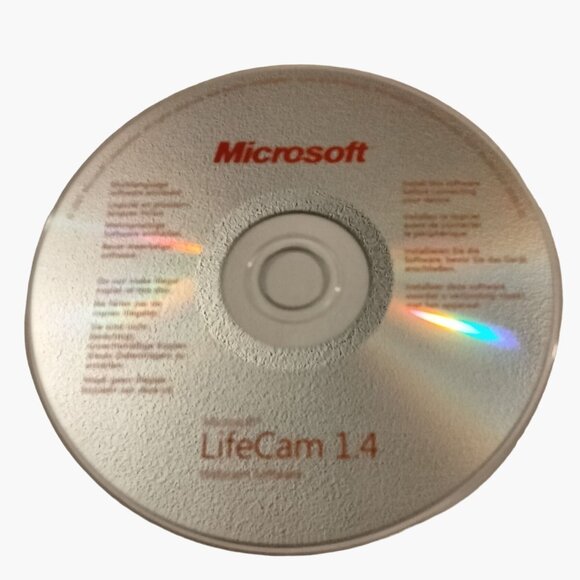 Microsoft LifeCam Software Installation CD Product Guide Information - Picture 2 of 6